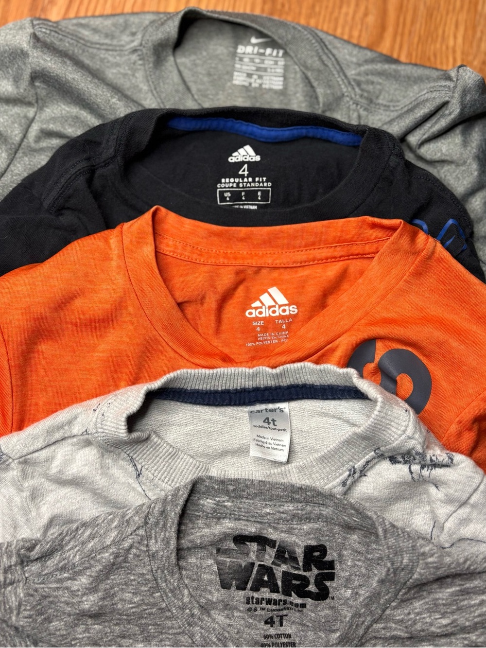 KIDS BUNDLE Short Sleeve/ Long sleeve (5) - Picture 2 of 6